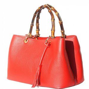 Veronica leather handbag